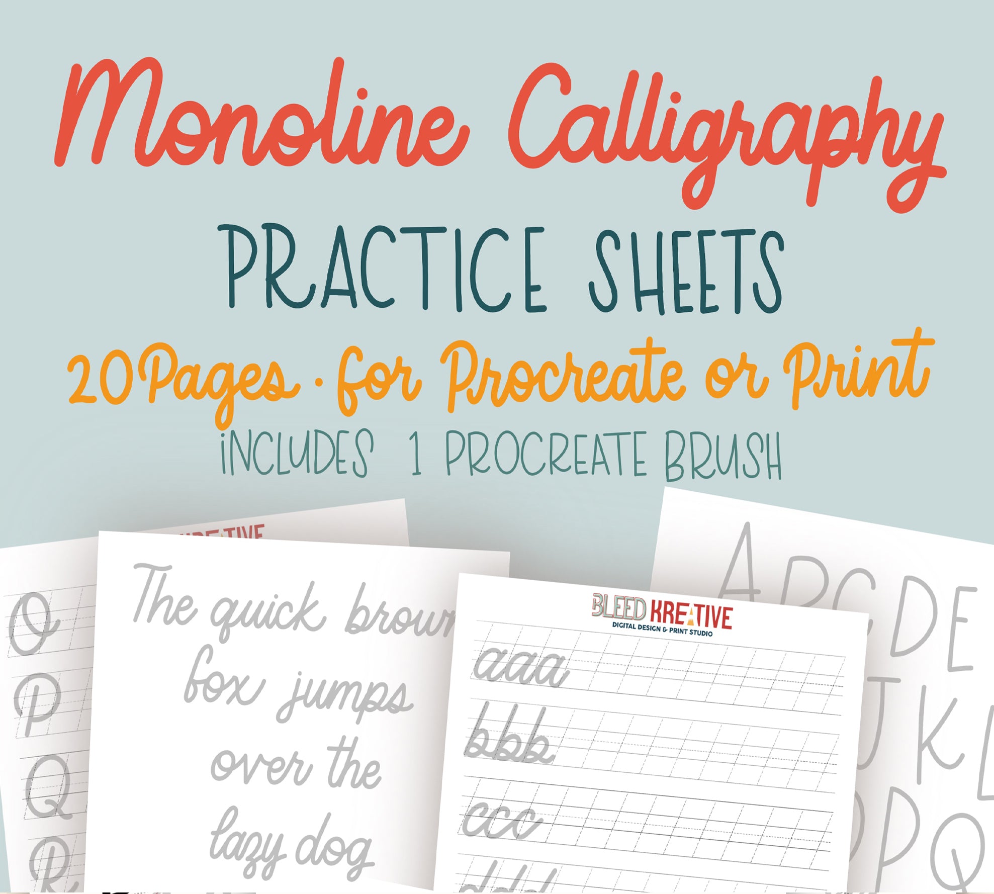Lettering Workbooks